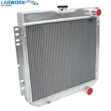 3Row Full Aluminum Core Racing Radiator 1963-1970 For Fairlane Falcon Galaxie V8