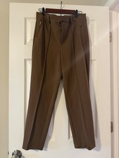 Fashion Nova Women's khaki Brown Dress Pants XL Zippers