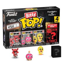 Blister 4 Figuras Bitty Pop Five Nights At Freddys Foxy