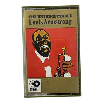 Louis Armstrong The Unforgettable Cassette Tape Ramony Records Vintage Jazz