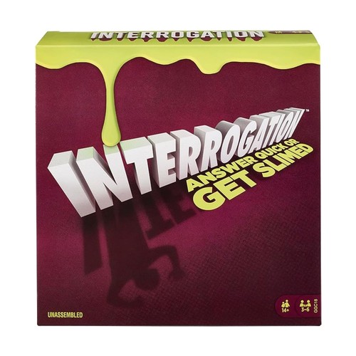 Mattel Boardgame Interrogation Box VG+/EX 887961774788| eBay
