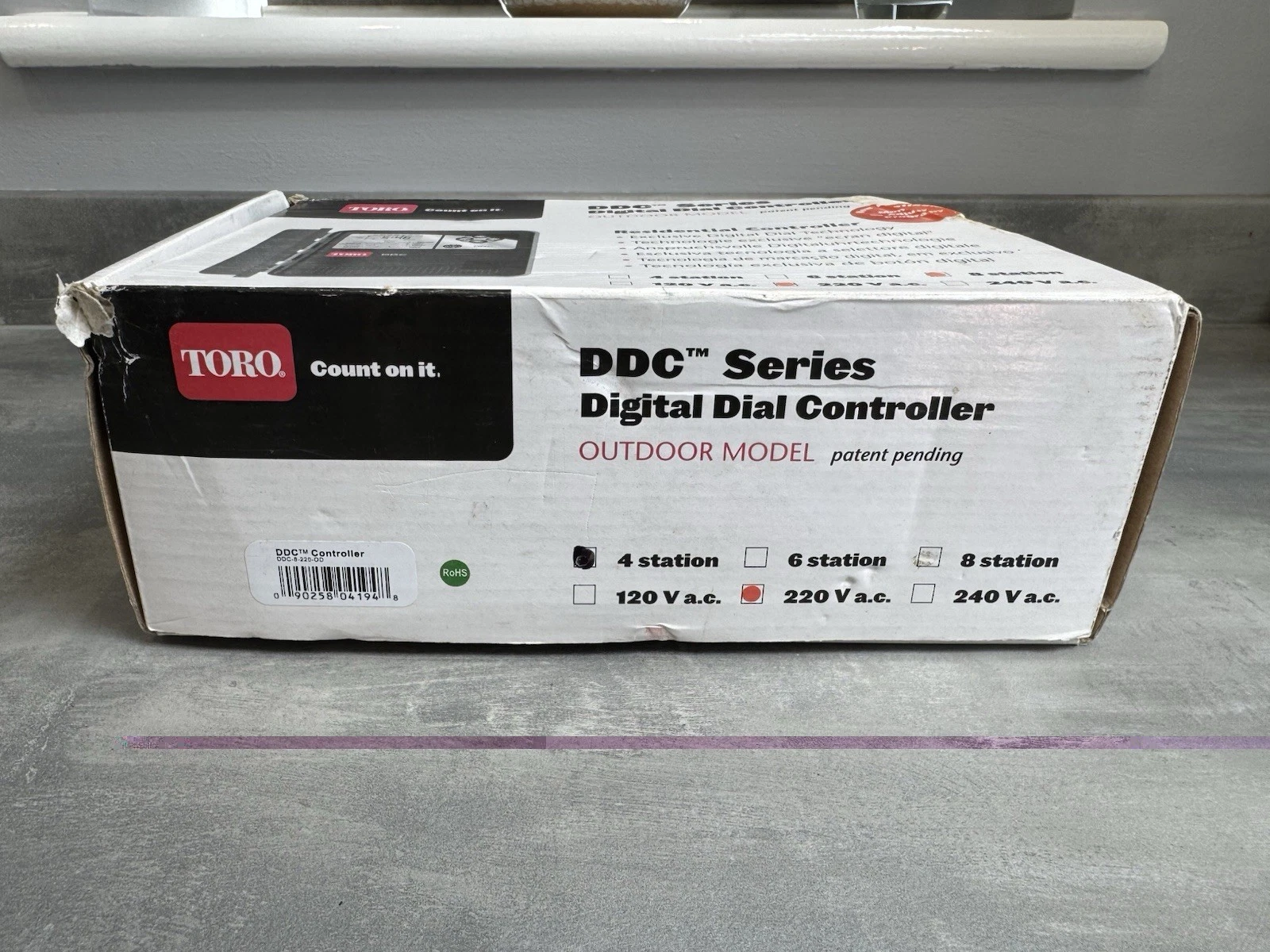Toro DDC-8 Digital Dial Controller Outdoor Model 8 Stations 220V Brand New 2
