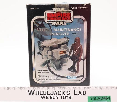 Vehicle Maintenance Energizer 100% Complete W/ Box Star Wars ROTJ 1982 Kenner