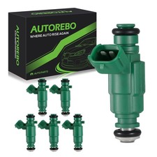 Fuel Injectors Set of 6 Compatible with Hyundai Accent Tiburon Sonata Tucson ...