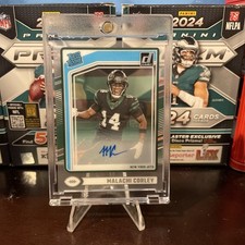 MALACHI CORLEY 2024 CLEARLY DONRUSS RATED ROOKIE AUTOGRAPH RC AUTO Q3464