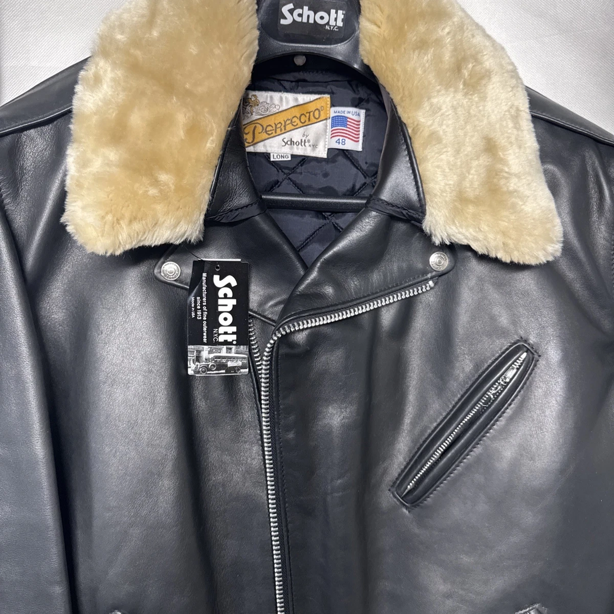 Perfecto Leather Outer Shell Coats, Jackets & Vests for Men for