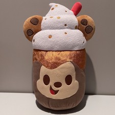 Disney Munchlings 16  Mickey Mouse Iced Cookie Latte Large Plush Disneyana Rare
