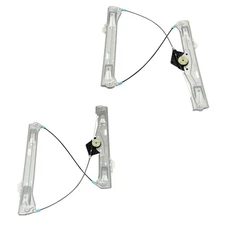 Front Power Window Regulator Set LH & RH Sides Direct Fit for BMW 320i 340i