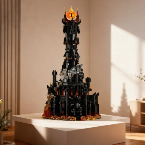NEW 10333 | Lord of the Rings - Barad-dur Tower (5,471 PCS) Building Blocks Set - Picture 3 of 6