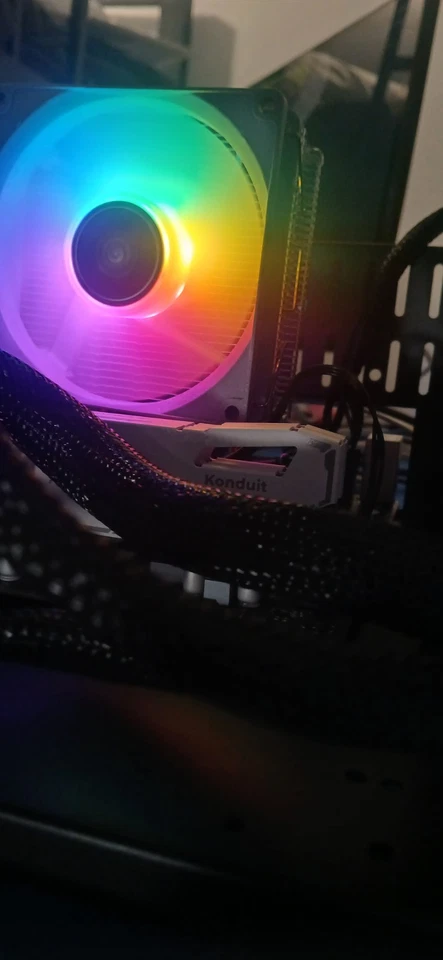 PC Test Bench Powered by RYZEN 5 2600 RX 580 4GB 120GB SSD 500GB HDD 16GB RAM - Image 3 of 4