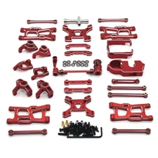 RC Car Metal Upgraded With Silver Edge Parts Set Fit For WLtoys1/14 1/12 RIaarIo