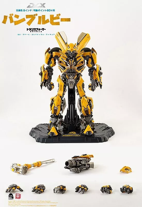 threezero Transformers the Last Knight DLX Bumblebee Action