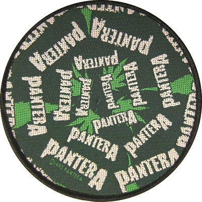 Pantera Logo gwewbter Aufnäher - woven Patch NEU & OFFICIAL!
