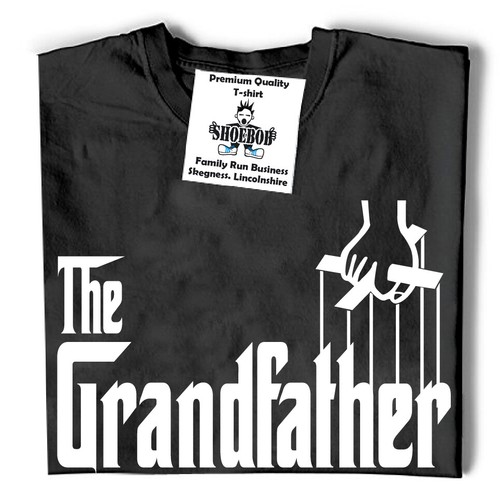 Grandfather Mens t-shirt The GodFather Parody T Shirt Grandad Pops Dad father - Picture 2 of 14