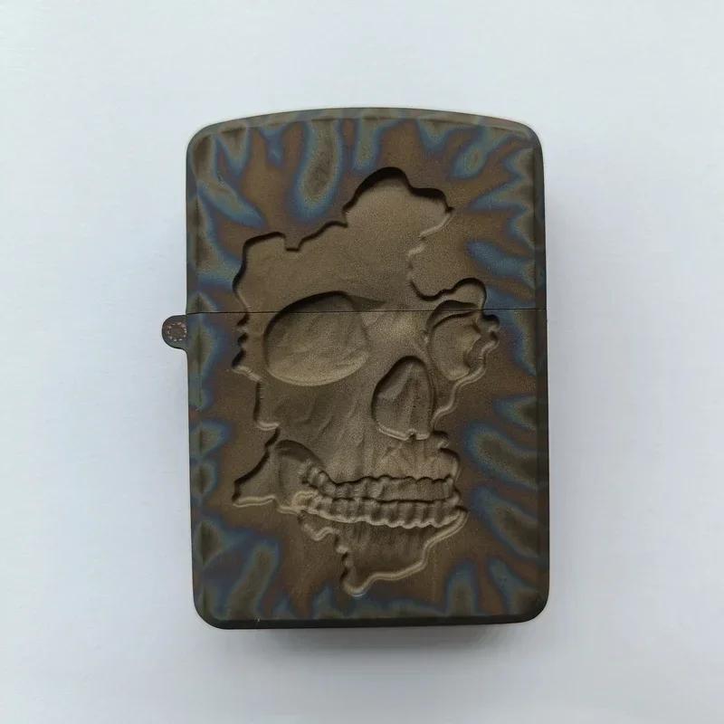 Case Square Box, Thick Shell, Large Hinge, For Zippo