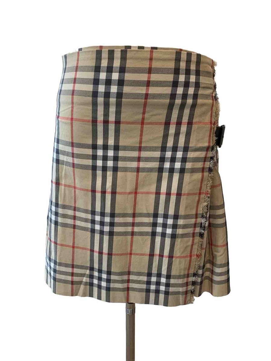 Burberry London Plaid Pleated mini skirt Size 6 Medium | eBay