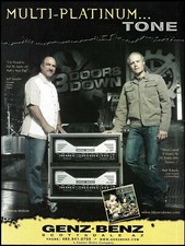 Matt Roberts Jeff Genzler 2005 Genz-Benz El Diablo 100 guitar amp advertisement