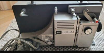 Ricoh Auto 8P Trioskop Projektor und Bedienungsanleitung