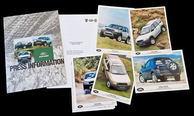 LAND ROVER FREELANDER Pressemappe Media Press Kit 1997 C1