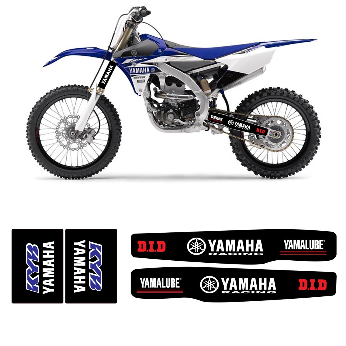 2009-2018 YAMAHA YZ250F YZ450F KYB Upper Fork and Swingarm