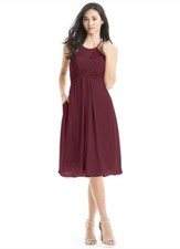 Azazie “Adriana” bridesmaid dress in Cabernet