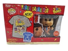 Fruity Pebbles Yabba Dabba Doo Funko Pop TShirt Bundle Sz 2XL GameStop Exclusive