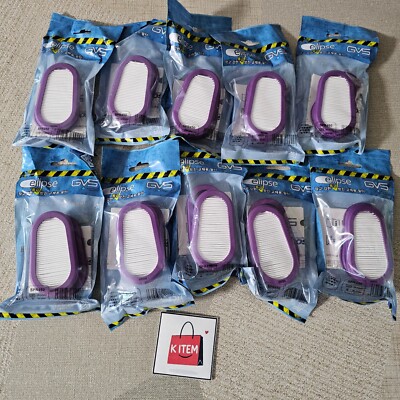 GVS SPR321 SPR450 Elipse P100 Elipse Replacement Filter Case of 10 pairs