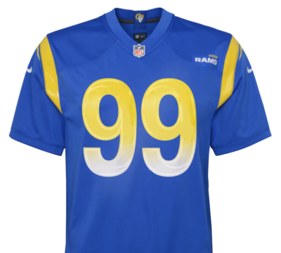 NFL Los Angeles Rams Aaron Donald #99 Jersey Blue/Yellow 3XL | eBay