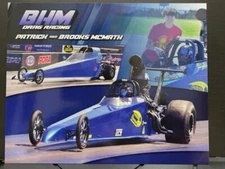 VRHTF NHRA PATRICK AND BUTCH MCMATH TOP DRAGSTER" HAND OUT EX COND
