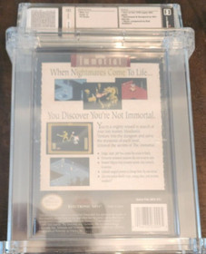 The Immortal NES New Highest Graded Copy Of Only 3   Graded 9.6 A by Wata