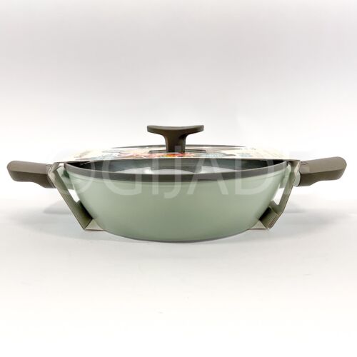 BergHOFF Non-stick Low Casserole 2.9Qt All Cooktops New - Picture 2 of 5