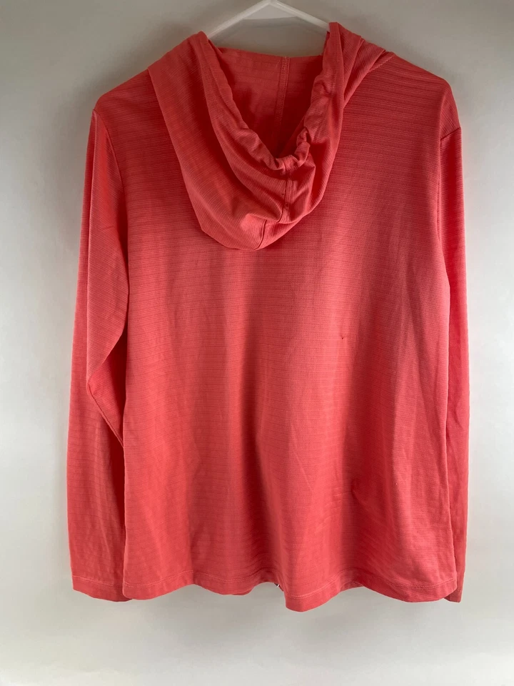 Sudadera con Capucha Energy Zone Para Mujer Talla L Rosa Pullover Ropa Deportiva Cremallera Completa Cordón Foto 2 de 4