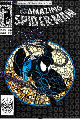 洋書 Amazing Spider-Man 300 Facsimile NYCC NYCC 2023 AMAZING SPIDERMAN 300 BLACK SHATTERED FACSIMILE VARIANT
