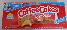 Drakes Coffee Cakes 20 Cakes Twin Wrapped Sna...