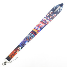 Lot cartoon Halloween Horror Lanyard Key chain Phone Card Badge Holder DIY