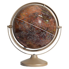Mapsoft Fine Red Mars Globe, 30 cm/12", RF-30, Mappa, Mars Atlas, Pianeta Rosso