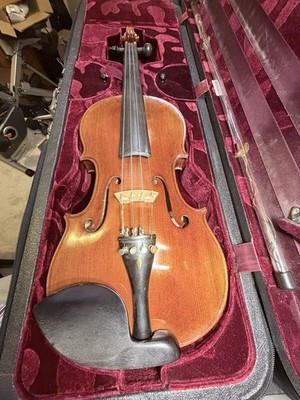 1996 Erich Werner 4/4 Violin   Bubenreuth Germany   Bow & Fitted Case