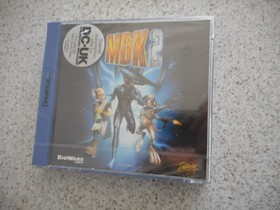 SEGA DREAMCAST VIDEO GAME WITH CASE & MANUAL BIOWARE MDK2 SEALED