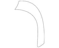 Genuine Jaguar Wheel Opening Molding T4A33542