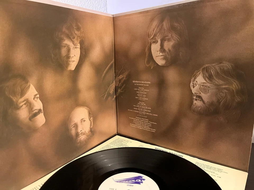 MOODY BLUES - Seventh Sojourn (1972) - 12" Vinyl Record LP - VG+ - Image 3 of 4