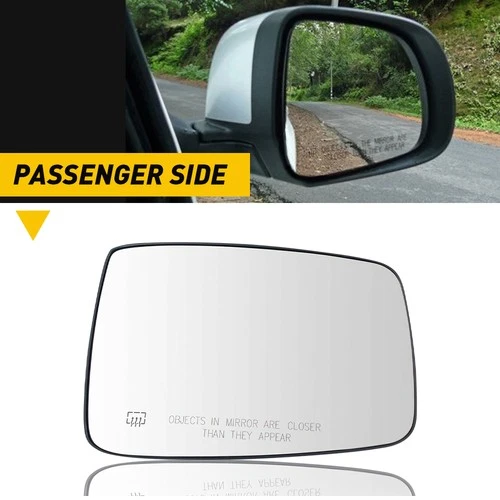 Exterior Glass Mirror Power Passenger Heated for Side Dodge Ram 1500 3500 2500 V