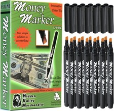HVM Counterfeit Money Detector Pen Currency Bill Checker Marker