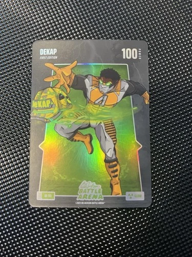 2025 Dekap Glow Battlefoil Bo Battle Arena DK Metcalf Holo Foil Sp