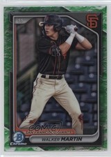 2024 Bowman Draft Chrome Lunar Glow Refractor Walker Martin #BDC-152 1n6g