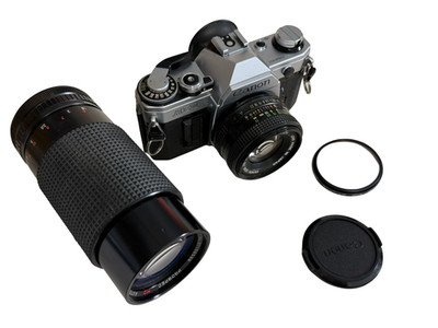 Canon AE-1 35mm SLR Film Camera + 50mm f/1.8 TESTED WORKS EXTRAS! PLEASE READ!