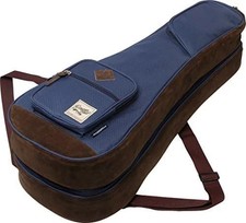 Ibanez IUBT2542NB Ukulele Double Gig Bag Navy Blue   Fits 2, Up to Tenor Size JP