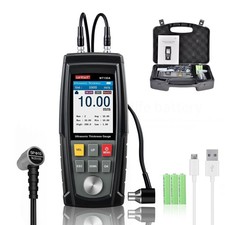 Digital Ultrasonic Thickness Gauge Meter Tester 1-300mm Tool For Metal Cast Iron
