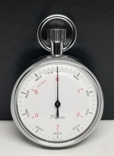 J0134 Vintage Precista Royal Navy Submarine Detection Stop Watch, Not Working.