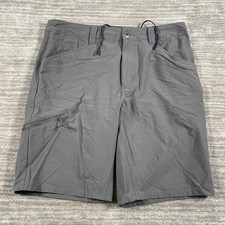 Patagonia Shorts Mens 34 Gray Quandary Hiking Performance Stretch Quick Dry