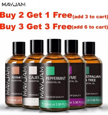 MAYJAM 100ml Reine Ätherisches Öl 100% Natur Duftöl für Diffusor Luftbefeuchter